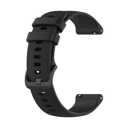 dotted Λουράκι Σιλικόνης Μαύρο (Mi Watch) 